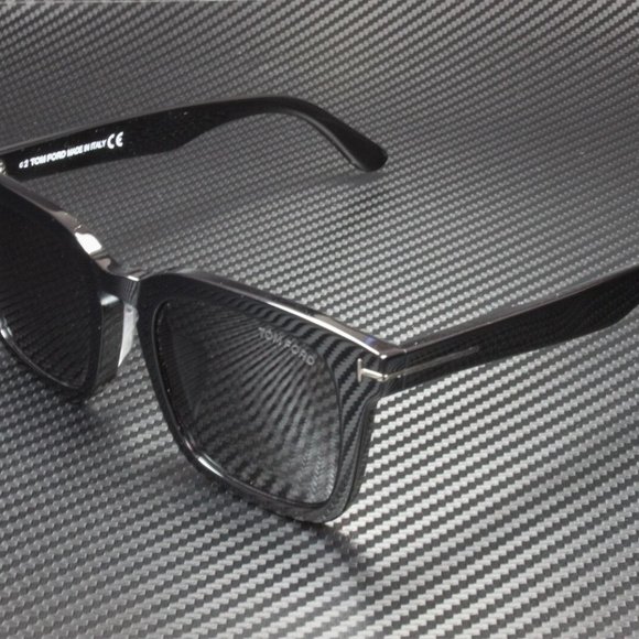 Tom Ford 53mm Men's Black Sunglasses